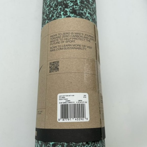 Nike Flow Yoga Mat 4mm Ash Green brand new - Picture 5 of 6